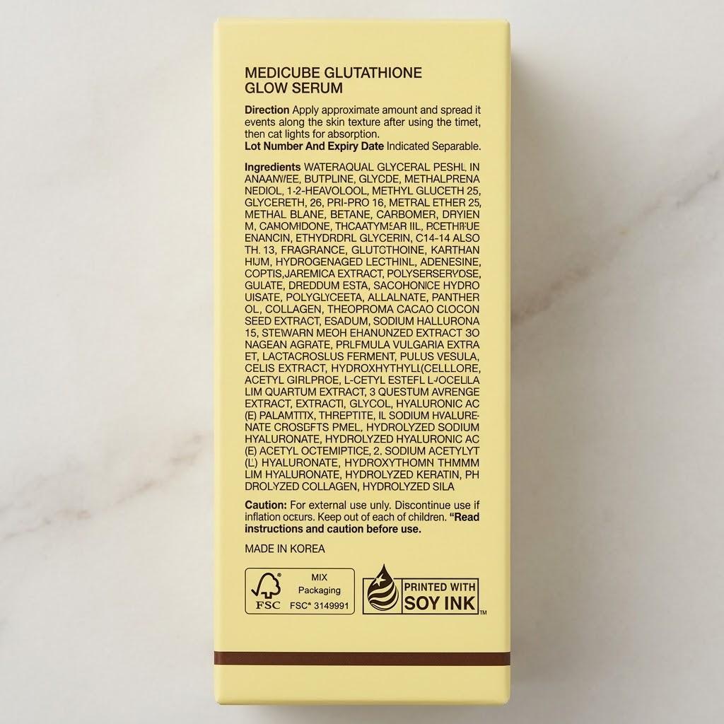 Medicube AGE-R Glutathione Glow Serum 50 Ml - Brightening Face Serum