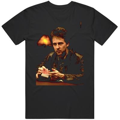 Kultklassiker Film Rounders Wurm Film Fan T-Shirt