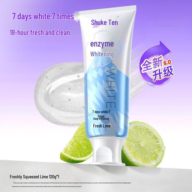 Saky Enzyme Whitening Toothpaste with Lime Scent