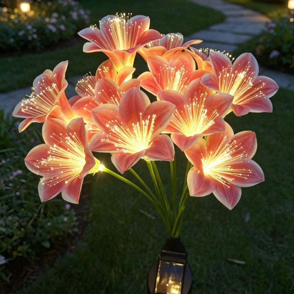 Solar Powered Solar Garden Light LED Simulated LED Solar Lamp Garden Courtyard