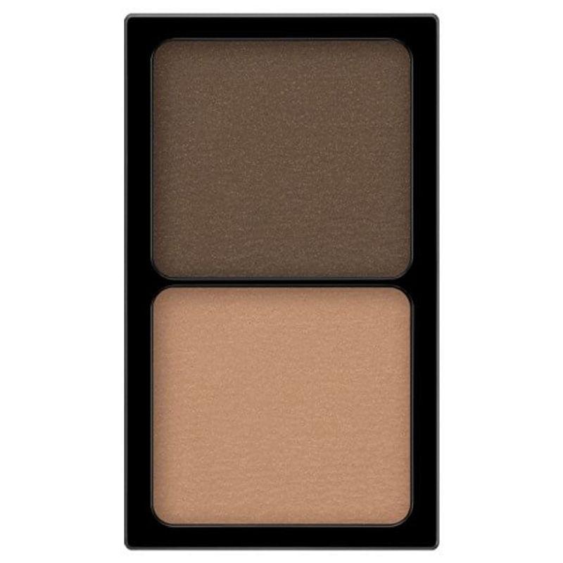 Kanebo - Eyebrow Duo Refill ED2 Dark Shade Brown