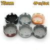 AABHZ1 4pcs 75mm Car Wheel Center Cover for Mercedes Benz Logo A45 CLA45 C63 GLA45 G63 Emblem Car Hub Caps Decoration A0004000900