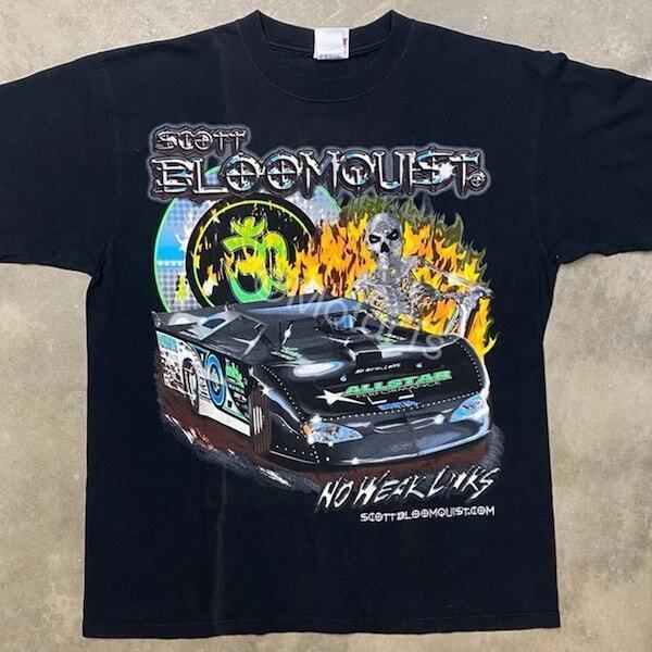 Винтажная футболка 2010 года Scott Bloomquist Dirt Late Model Racing S-5XL Быстрая доставка Унисекс M