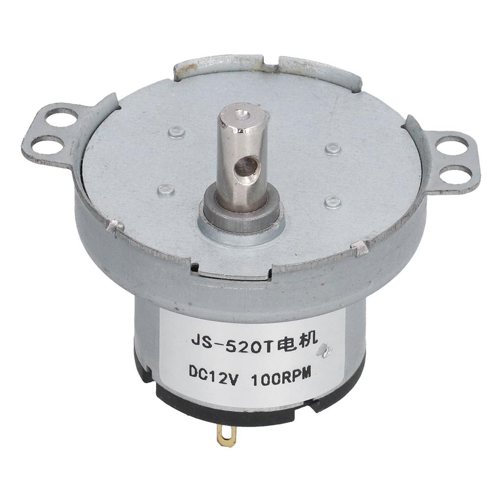 100RPM Synchronous Motor High Torsion Electric Micro Speed Reduction Geared Motor DC 12V