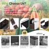 Outdoor Raised Garden Bed with Legs Planter Box for Vegetables/Herbs 47x15x19in Wooden Garden Box with Drain Outlet Easy Assemb