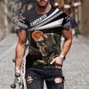 Carpenter Printed Men's 3D T-shirt Personalized Uniform Top Summer Casual Short Sleeved Sportswear