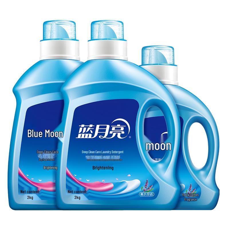 Blue Moon Brightening & Color Laundry Detergent, Lavender, 3.95kg