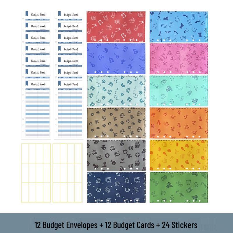 Exquisite A6 Kraft Paper Cross-Border Budget Envelope