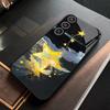 Golden Star Protective Exquisite High-end PhoneCase Glass PhoneCase for Samsung Galaxy S26 S25 S24 S23 S22 S21 FE,Ultra,Plus