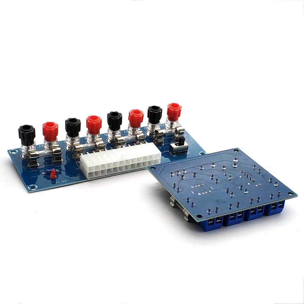 XH-M229 Desktop PC Chassis Power ATX Transfer To Adapter Board Power Supply Circuit Outlet Module 24Pin Output Terminal 24 Pins