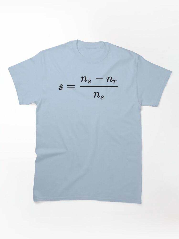 Slip factor in induction motors Classic Unisex T-Shirt