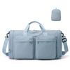 32L Foldable Travel Bag Large Capacity Waterproof Sport Bag Fitness Bag Dry-wet Separation Multiple Compartments Luggage Bag