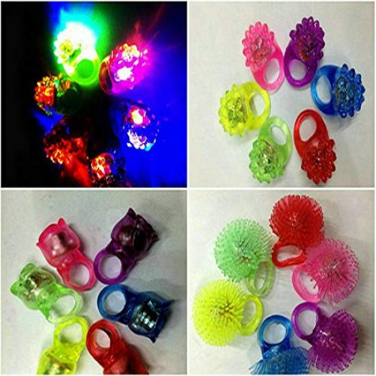 Inel Floare Luminoasă cu Flash (Inel strălucitor) 36 bucăți