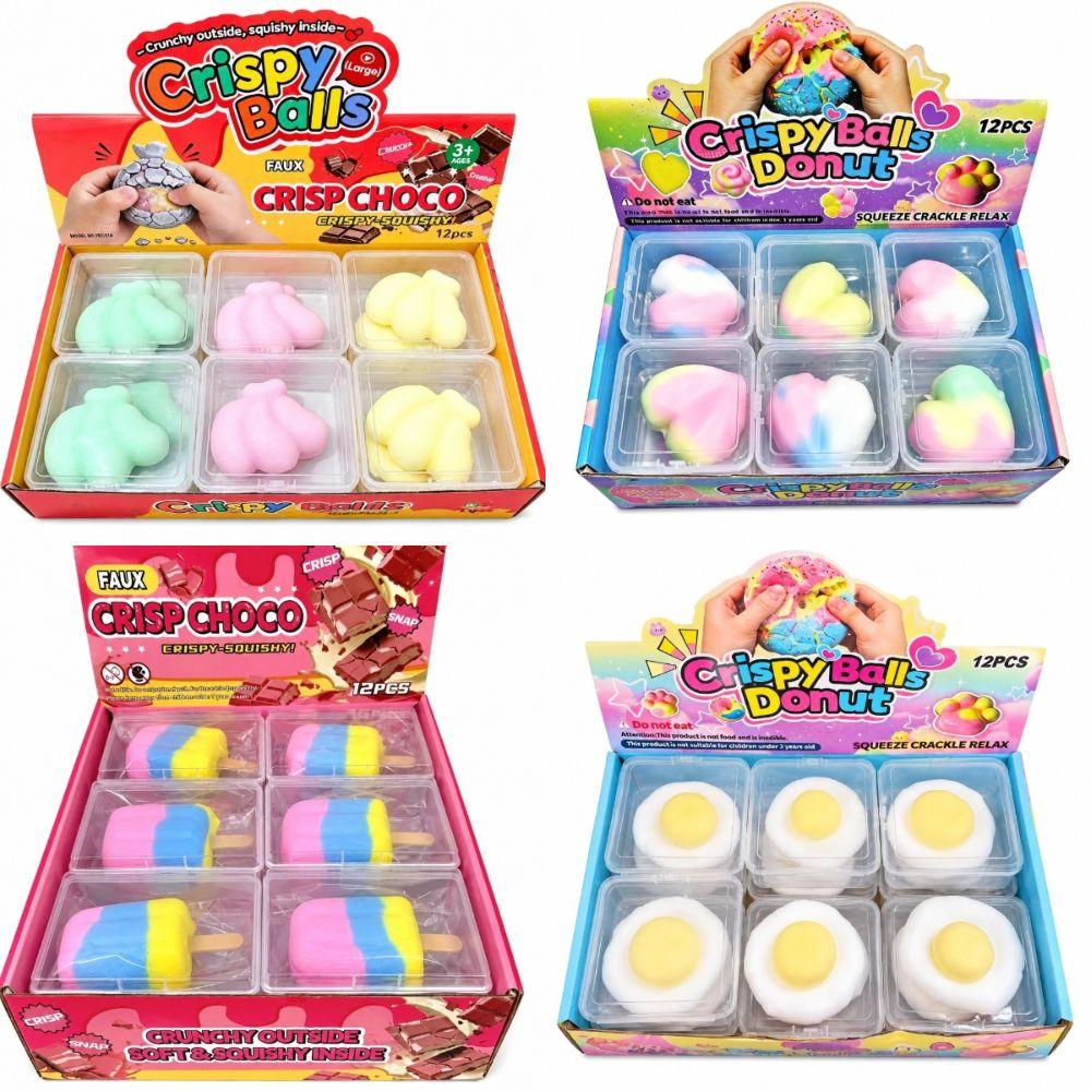 Wax Skin Crispy Squeeze Toys Handmade Decompression Toy New Sensory Fidget Toy Gifts