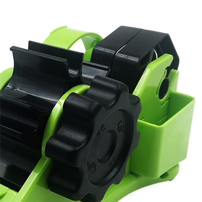 Premium-Semi-Automatic Tape Dispenser Multi-Roll Cutting Reusable Thermal Tape Dispenser For Thermal Transfer Tape