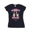 Disney Womens/Ladies Cherry Club Minnie Mouse Cotton T-Shirt