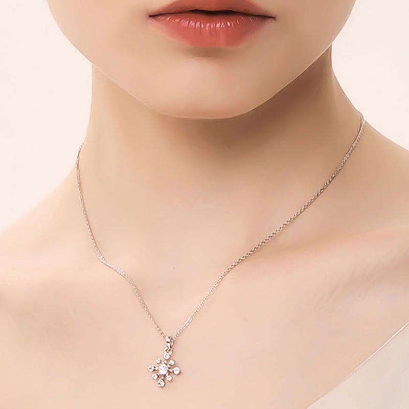 WESTISLAND Crystal Slit Necklace_WI9071111