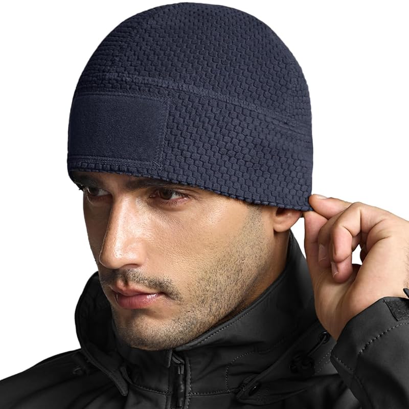 

[CQR] Cold protection cap beanie men s [Stretchability, heat retention, breathability] skull cap helmet inner outdoor activity bike running sports