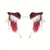 Halloween Vampire Bat Ears Headband | Little Demon Tail Cosplay Prop | Subculture Animal Ears & Tail Set