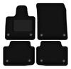 Black Velour Floor Mats For: Jaguar I-Peace SUV (2019-)