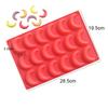 Moon Silicone Mold For Baking Crescent Chocolate Candy Cake Decoration Cupcake Topper Cookie Ice Cube Wax Melts Crayon Keychains