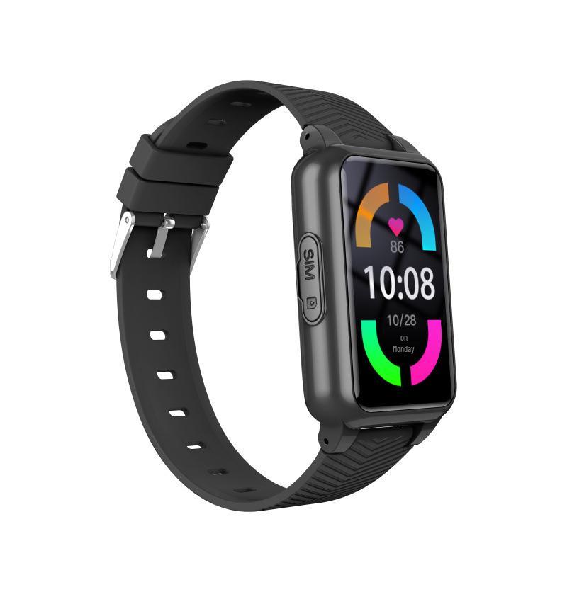 4G GPS Smartwatch for Seniors with Body Temperature, Heart Rate, and Blood Pressure Monitoring S10H