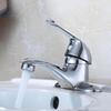 All-Copper Undermount Bathroom Sink with Two-Handle Hot Water Faucet