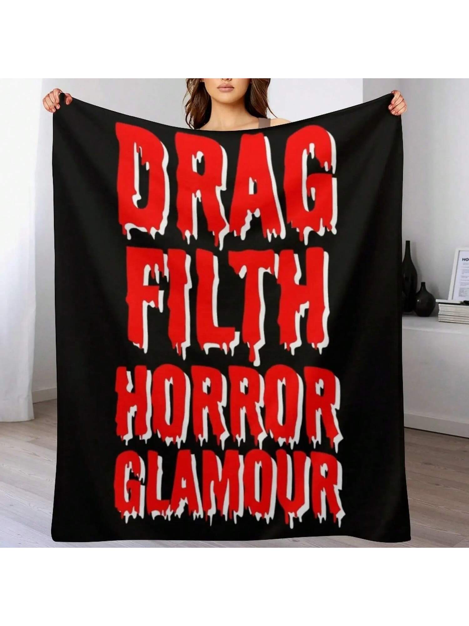 Dragula Throw Blanket Comforter Anime Valentine Gift Ideas Weighted Blankets 75X95CM