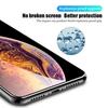 3 pçs capa completa de vidro temperado para iphone 7 plus 6 6s 8x10 protetor de tela para iphone 11 xr xs max 12 pro mini se 2020 vidro
