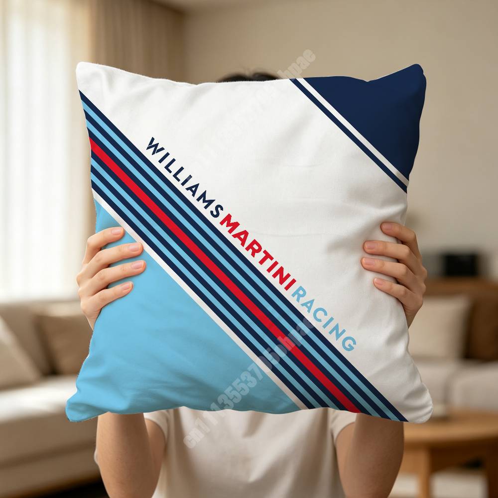 MMartiniS Racing-Lackierung Streifen Kissenbezug Kissenhülle Sofa Couch Moderne Wohnungseinrichtung Familienmöbel