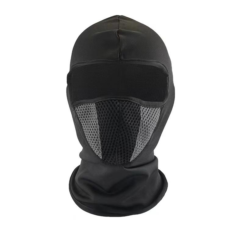 Full Face Mask Cycling Windproof Headgear Motorcycle Balaclava Breathable Outdoor Sports Men CS Mask Head Cover Hat