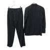 PRADA Made in Italy wool suit Setup 44 black Button fly Men's Used