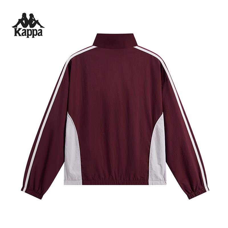 Kappa 2026 Retro Color-Block Stand-Collar Jacket