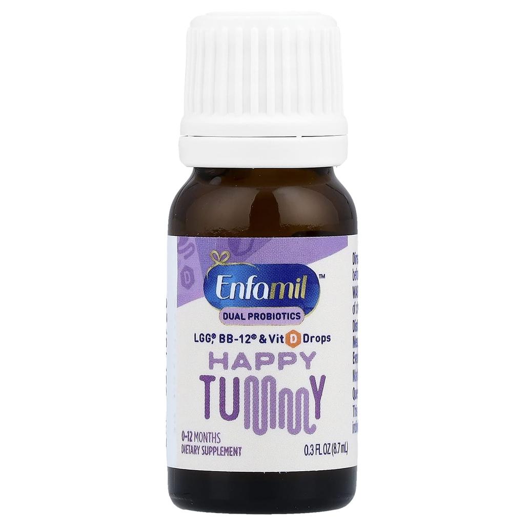 Enfamil, Happy Tummy, 0-12 months, 8.7 ml (0.3 fl oz)