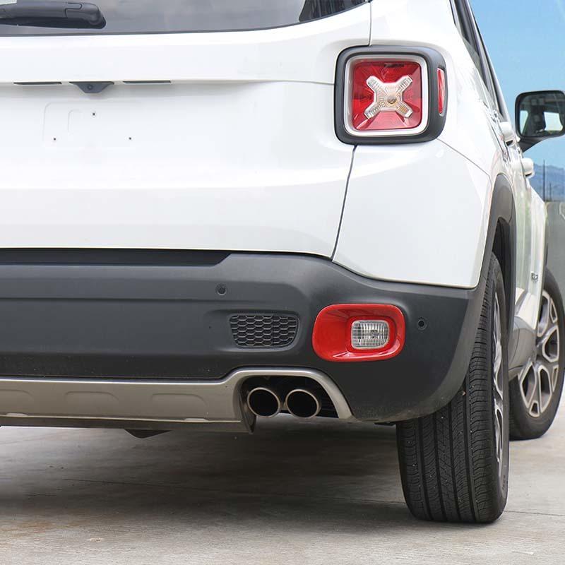 Zadní kryty do mlhy Pouzdro světla ABS Světelná dekorace pro Jeep Renegade 2016 nahoru Exteriérové ​​příslušenství , ABS plast