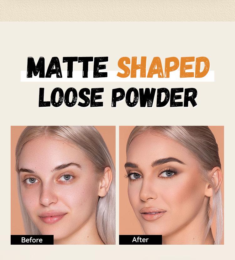 Exclusive 5-Piece Matte Foundation & Loose Powder Beginner Makeup Set