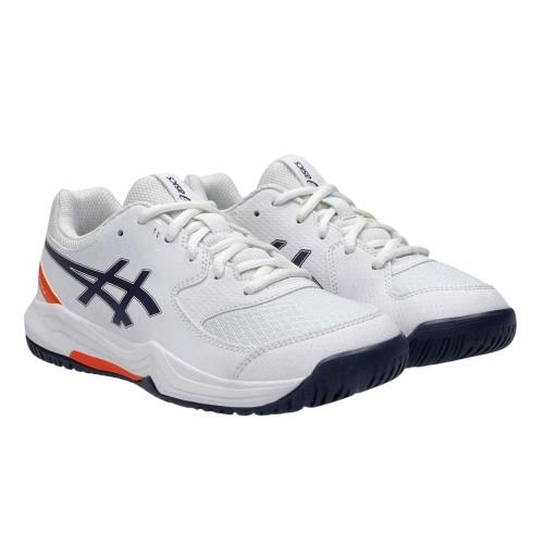 Asics Childrens/Kids Gel Dedicate 8 Side Stripe Tennis Shoes