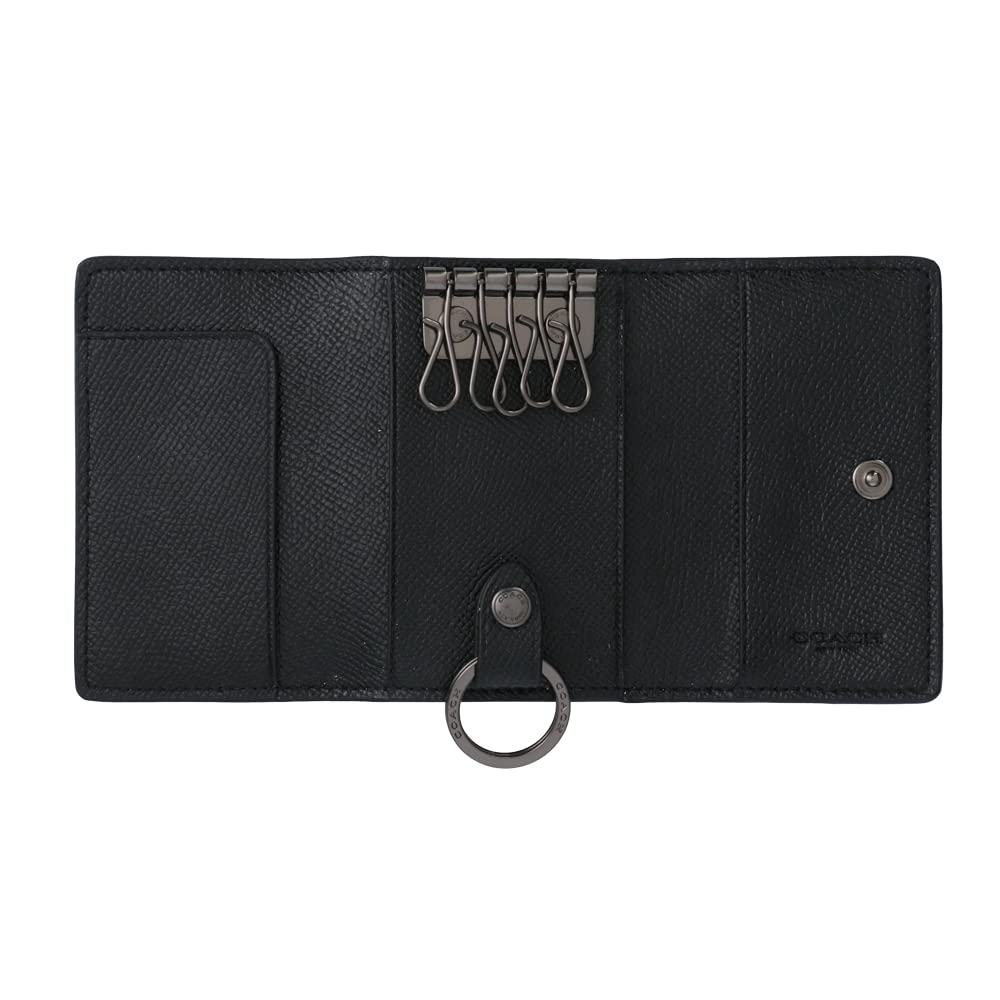 Key Case FIVE RING KEY CASE F73992 [Coach] QB/BK QB/Black [Item]
