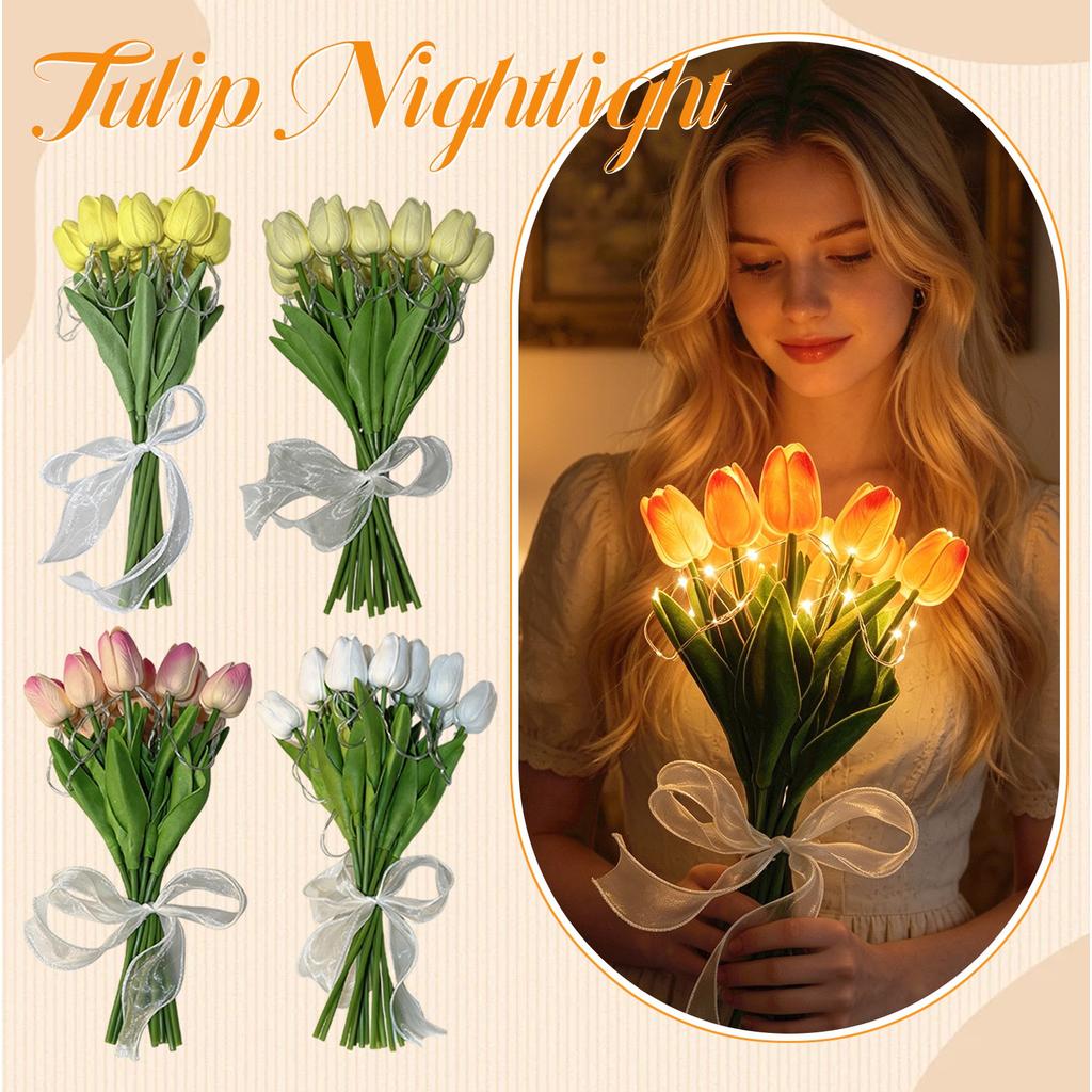 5pcs Night Light, Artificial Flower Ambient Light, Diy Ornament, Suitable For Home Decoration.