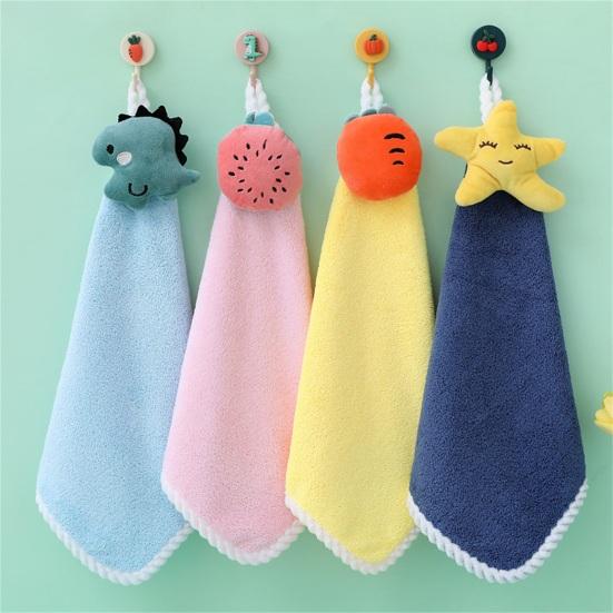 Asciugamano da cartone animato, carino, morbido, ultra morbido, confortevole, leggero, solido, resistente, ad asciugatura rapida, colorato, paglietta per ciotola