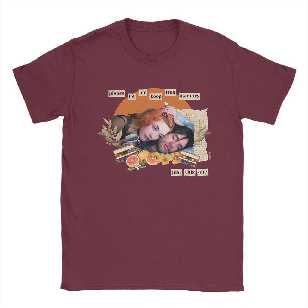 Unisexs Eternal Sunshine Of The Spotless Mind T Shirts Cotton Tops Vintage Short Sleeve Round Neck Tees Birthday Present TShirt