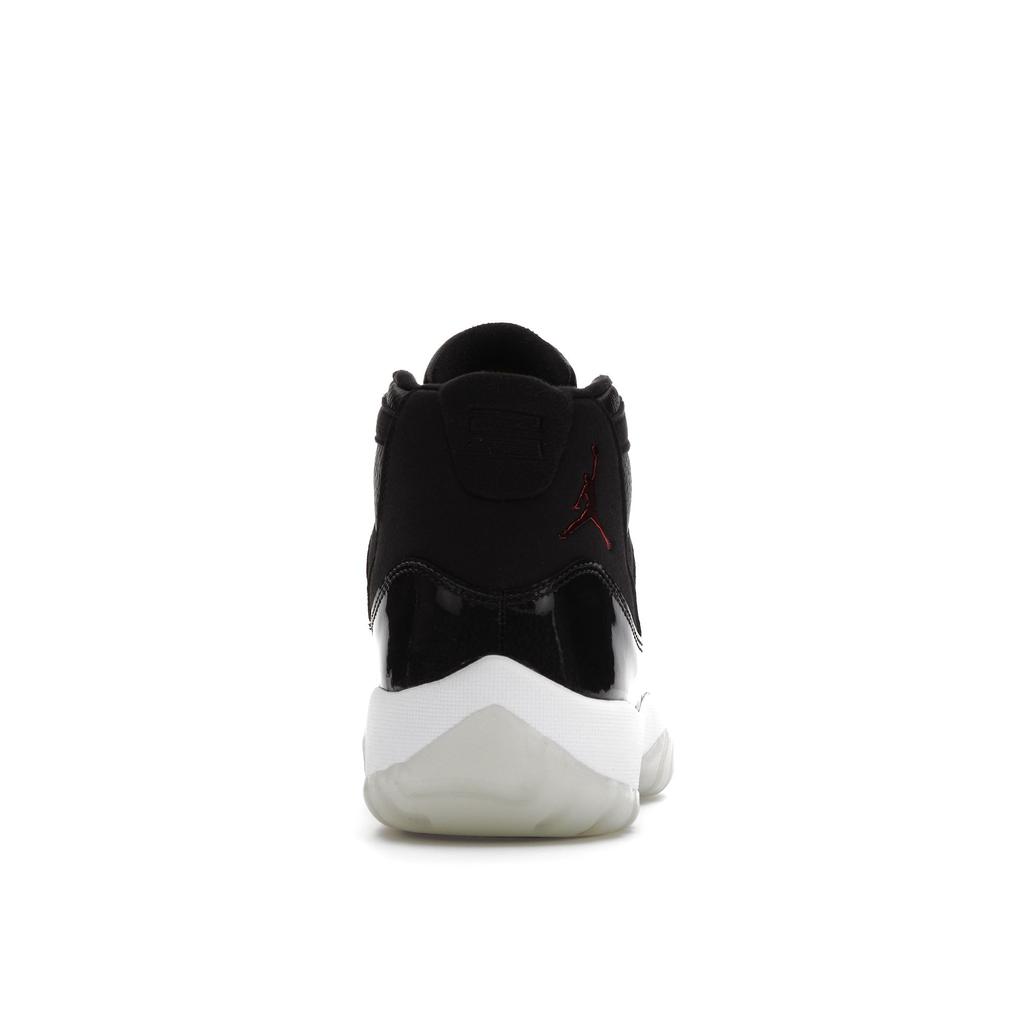 Air Jordan 11 Retro 72-10 Men Sneakers Black Black-Varsity-Red 378037-002