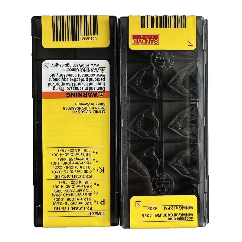 Original Sandvik / WNMG080408-PM 4225 /Carbide CNC Blade 10 PCS