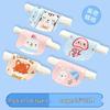Baby-Frotteetuch aus 100 % Baumwolle - Gestreifter Herbst-/Winterstil