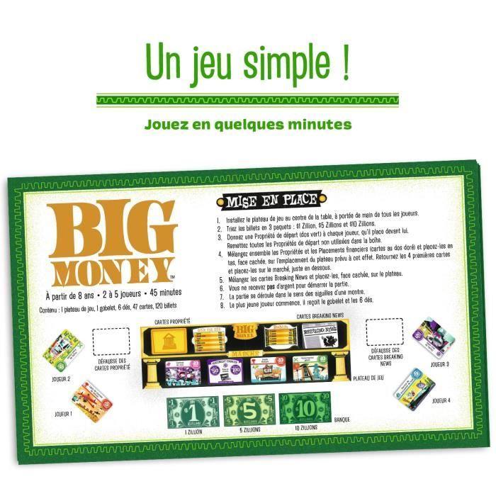 BIG MONEY Jeu De Société Ravensburger - 2 À 5 Joueurs - 8 Ans Et +