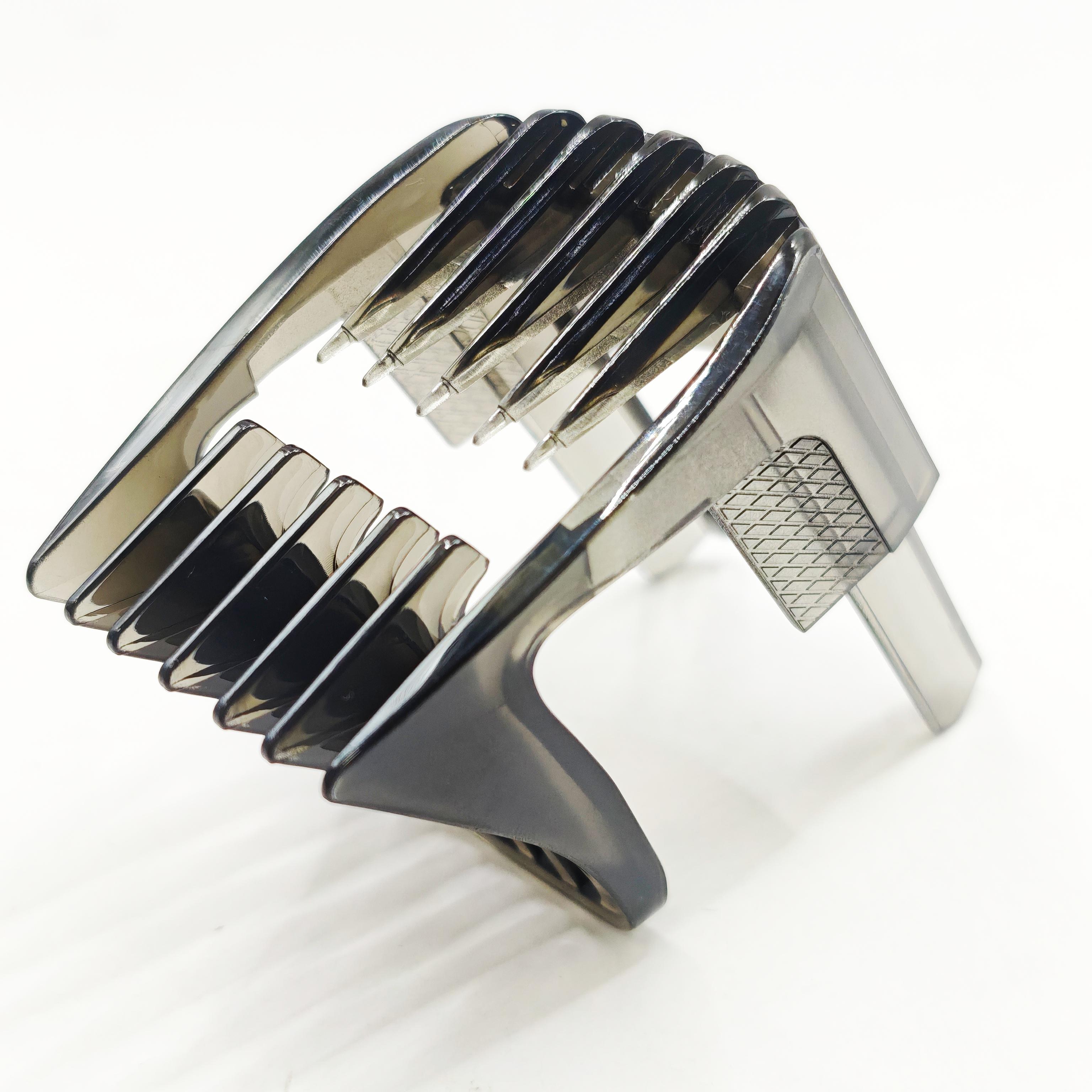 Peigne de remplacement pour tondeuse à cheveux moyenne Philips BT5210 BT5210/13 BT5210/42 BT5210/16 BT5203 BT5200/16 BT5200/15 BT5200/13 M noir