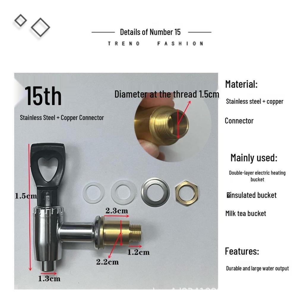 Insulated Electric Water Heater with Stainless Steel Spout and Switch for Boiling Water, Milk, and Tea.