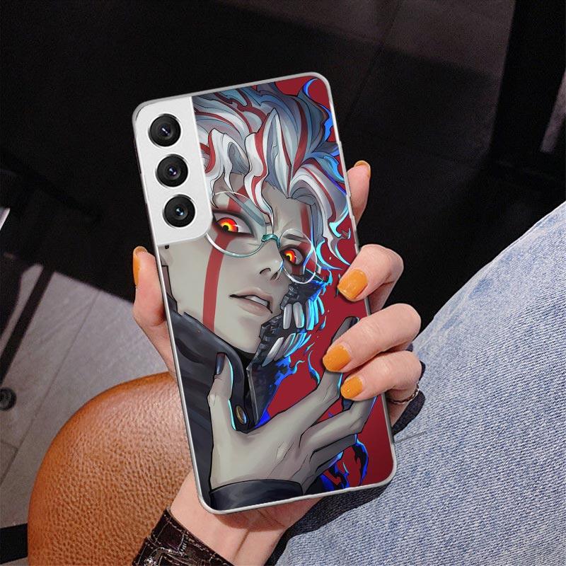 Anime D-Dandadans Okarun Phnoe Case for Samsung Galaxy S26 S25 Edge S23 S24 Ultra S22 Plus S21 S20 FE Unique Cover Soft Coque Ga