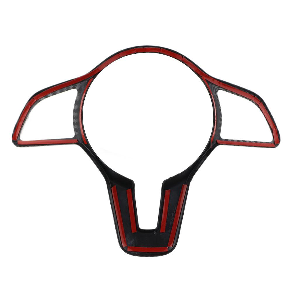 Car ABS Carbon Fiber Steering Wheel Panel Cover Trim for Mercedes Benz A B C E G CLA GLB Class W177 W247 W205 W213 C118 W118