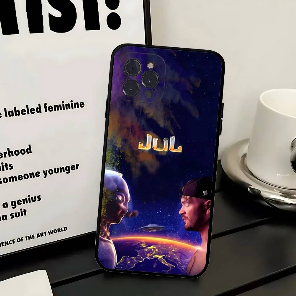 

France Jul Rapper Phone Case For IPhone 17 16 14 15 13 12 11 Pro Max Plus Silicone Soft Cover iPhone 16 plus